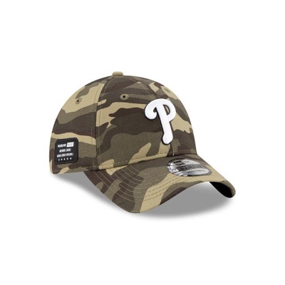 Philadelphia Phillies Gorra | New Era MLB Armed Forces Weekend 9twenty Adjustable Cap Mexico - Verdes